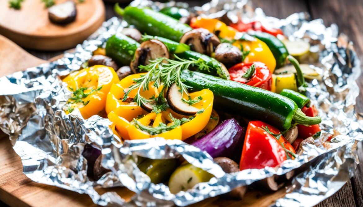 Grilled Veggie Foil Packets