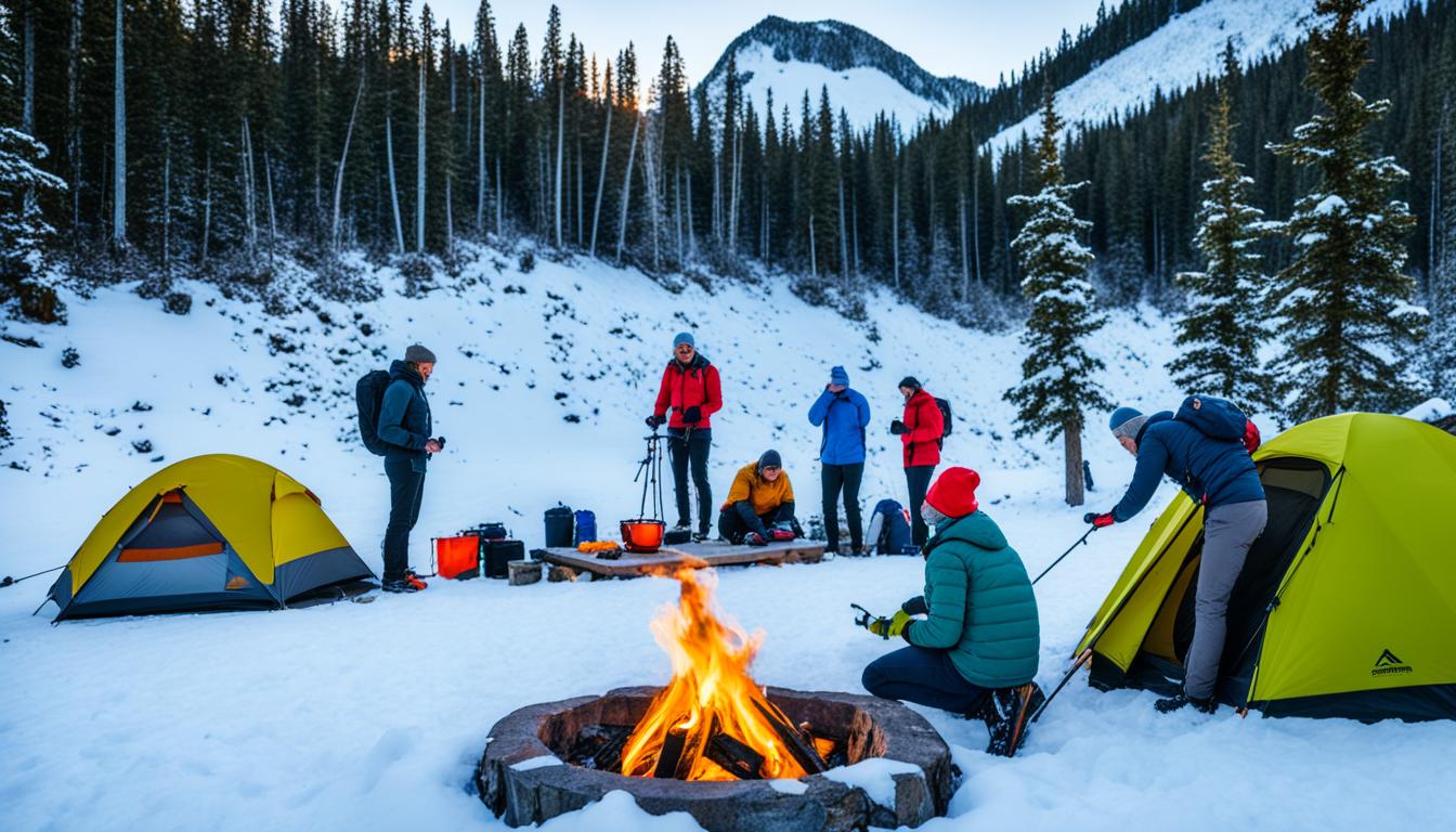 Rules Camping Winter